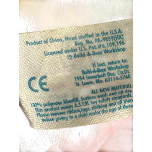 Build A Bear Sparkle Snow Leopard Plush Tinsel Fur Stuffed Support Pet Toy - Picture 15 of 16